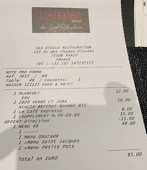 L'Atelier de Joël Robuchon - Étoile image 3